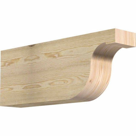 Ekena Millwork Del Monte Rough Sawn Rafter Tail, Douglas Fir, 6"W x 12"H x 32"L RFT06X12X32DEL00RDF